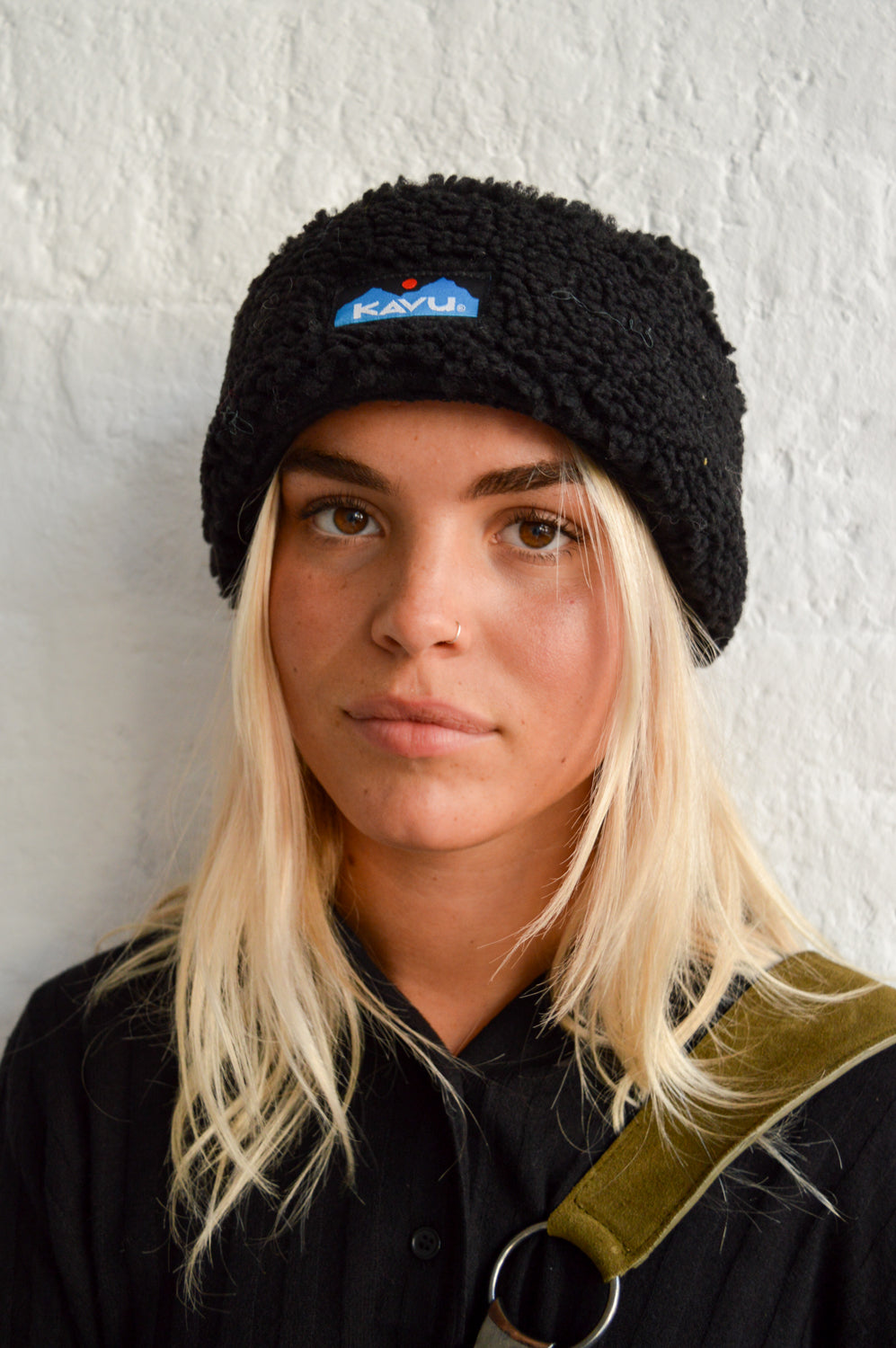 Kavu Moonless Night Fur Ball Beanie - The Mercantile London