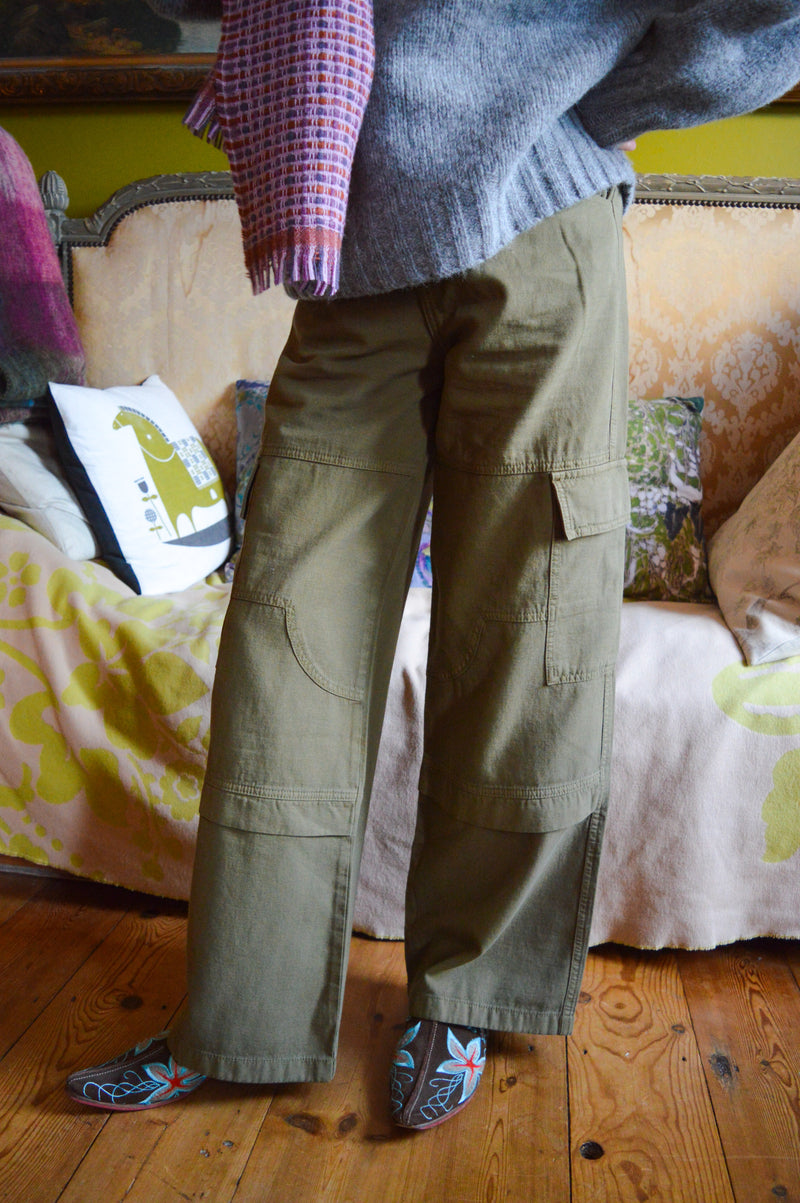 2NDDAY Falk Martini Olive Trousers - The Mercantile London