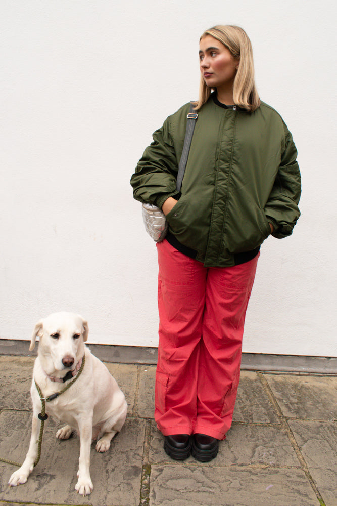 Dawn x Dare Betty Lipstick Red Trousers - The Mercantile London