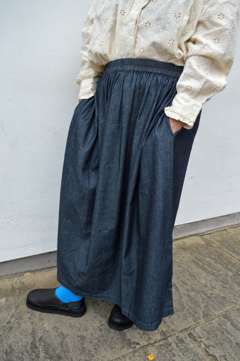 Charlie Joe Ines Black Denim Skirt - The Mercantile London