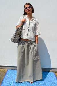 Lolly's Laundry Akane Striped Maxi Skirt - The Mercantile London