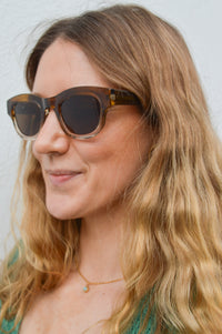 A Kjaerbede Lane Smoke / Champagne Sunglasses - The Mercantile London