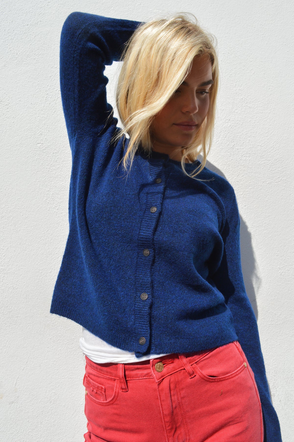 Fransa Ellis Sapphire Cardigan