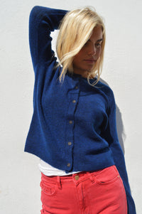 Fransa Ellis Sapphire Cardigan