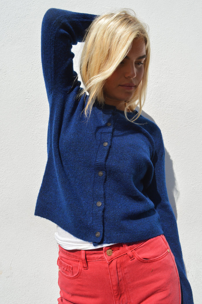Fransa Ellis Sapphire Cardigan