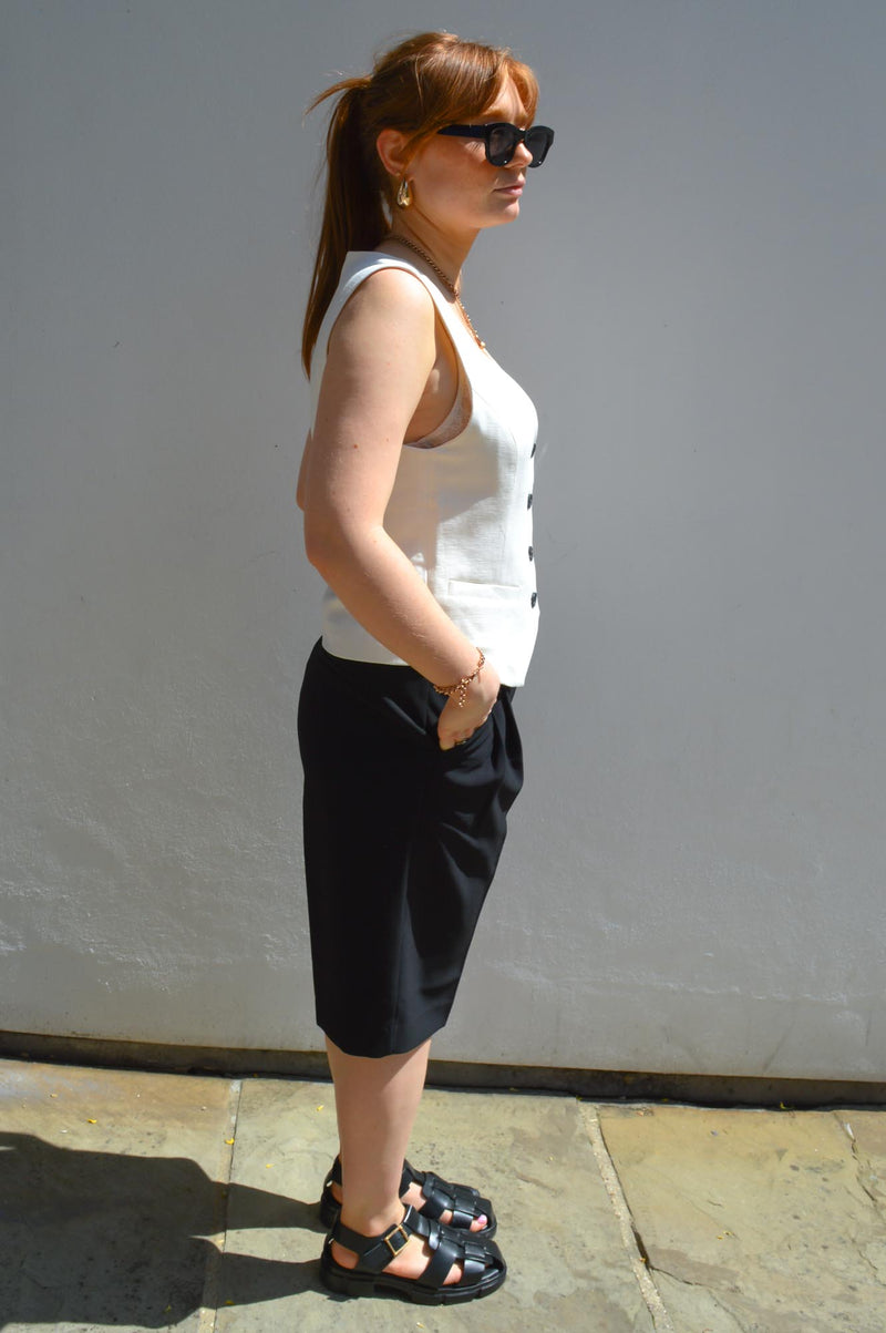 Second Female Flore Black Shorts - The Mercantile London
