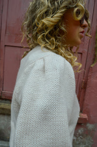Louise Misha Emine Cream Jumper - The Mercantile London