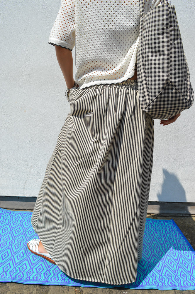 Lolly's Laundry Akane Striped Maxi Skirt - The Mercantile London