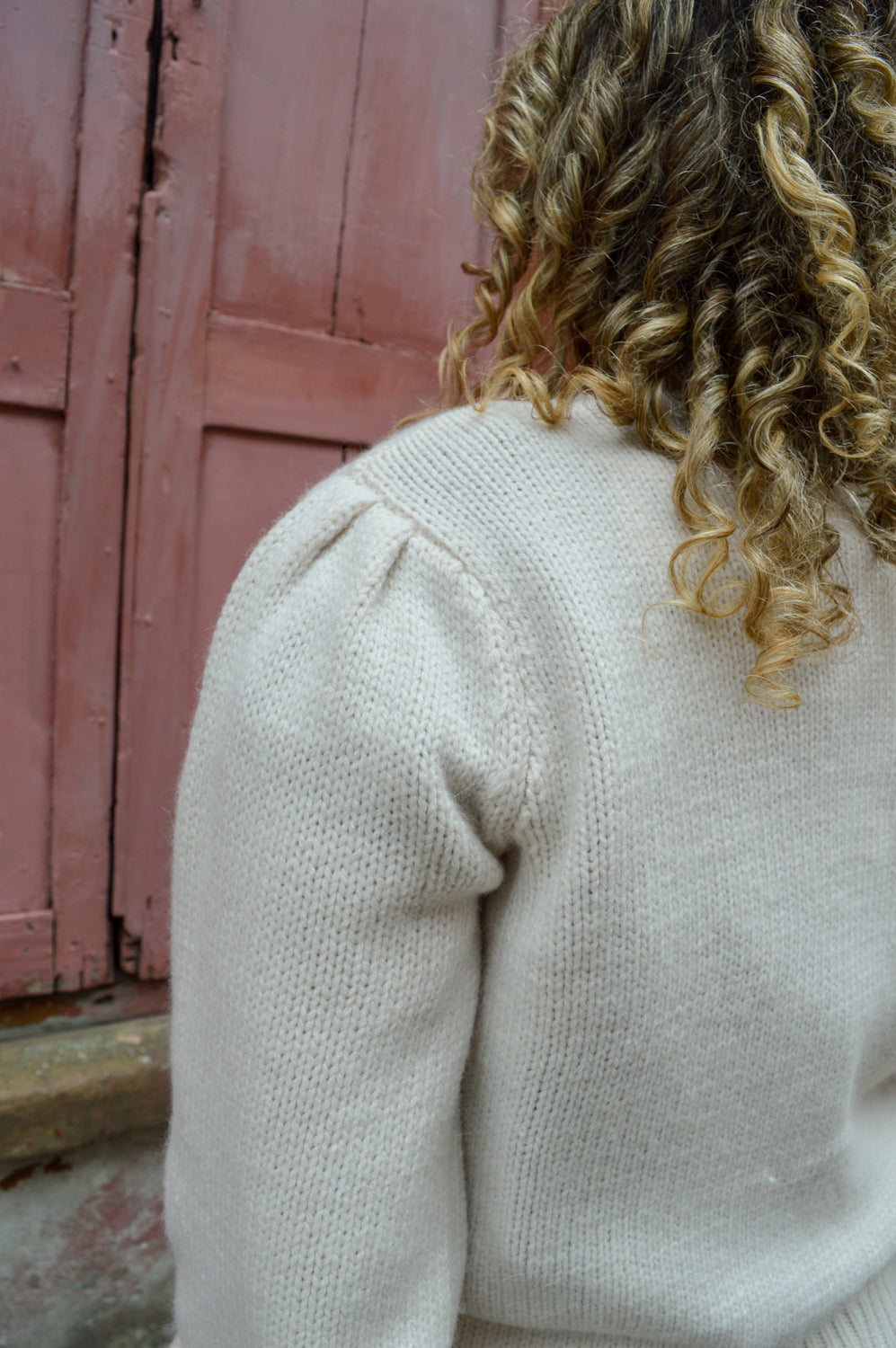 Louise Misha Emine Cream Jumper - The Mercantile London