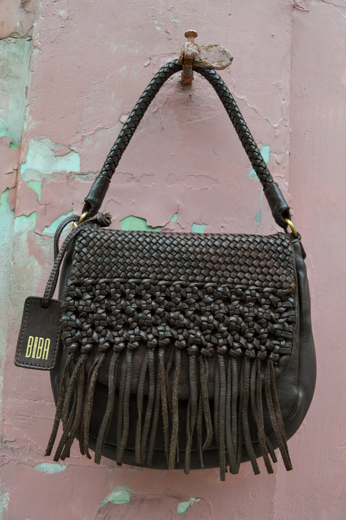 Biba Varney Dark Brown Bag - The Mercantile London
