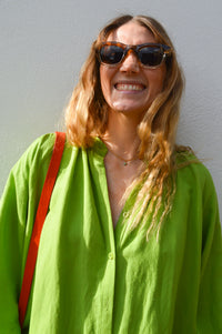 A Kjaerbede Lane Smoke / Champagne Sunglasses - The Mercantile London