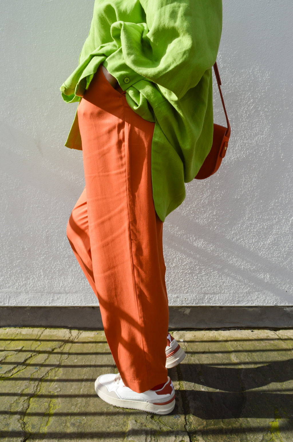 CKS Lahti Orange Brown Trousers - The Mercantile London