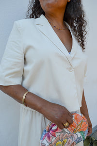 ICHI Wallis Birch Blazer - The Mercantile London