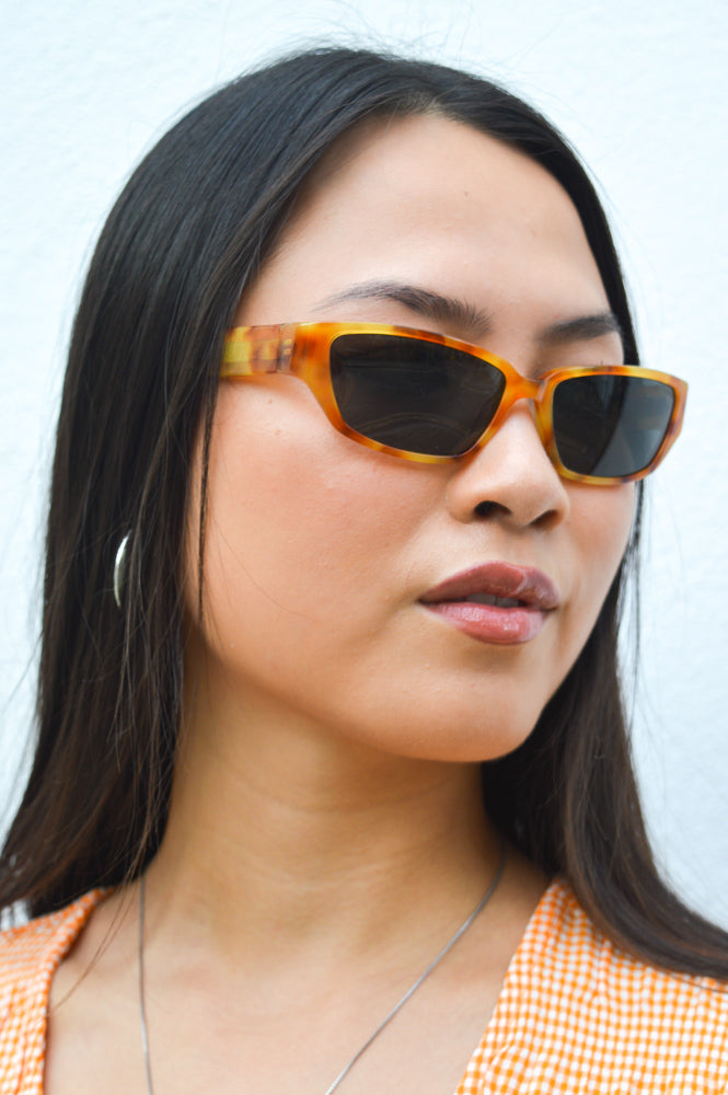 Mossy Shelly Orange Peel Sunglasses - The Mercantile London