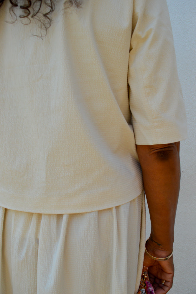 ICHI Wallis Birch Blazer - The Mercantile London