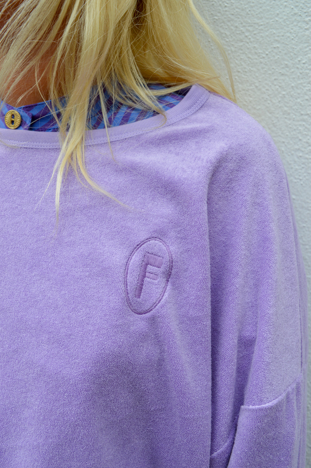 FRNCH Pasqualine Lilac Sweatshirt - The Mercantile London