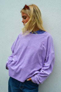 FRNCH Pasqualine Lilac Sweatshirt - The Mercantile London