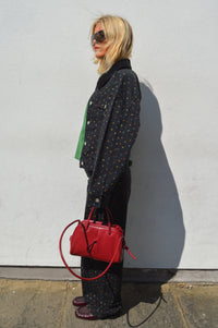 Baum Und Pferdgarten Bille Black Petite Flower Jacket