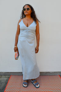 Baum Und Pferdgarten Atalia Subdued Blue Dress - The Mercantile London