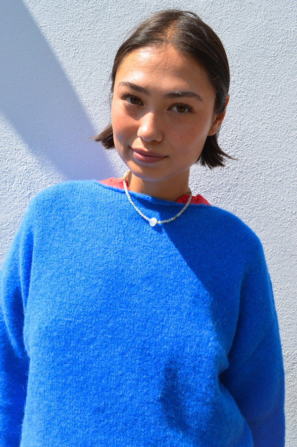 Maison Anje Barico Electric Blue Jumper