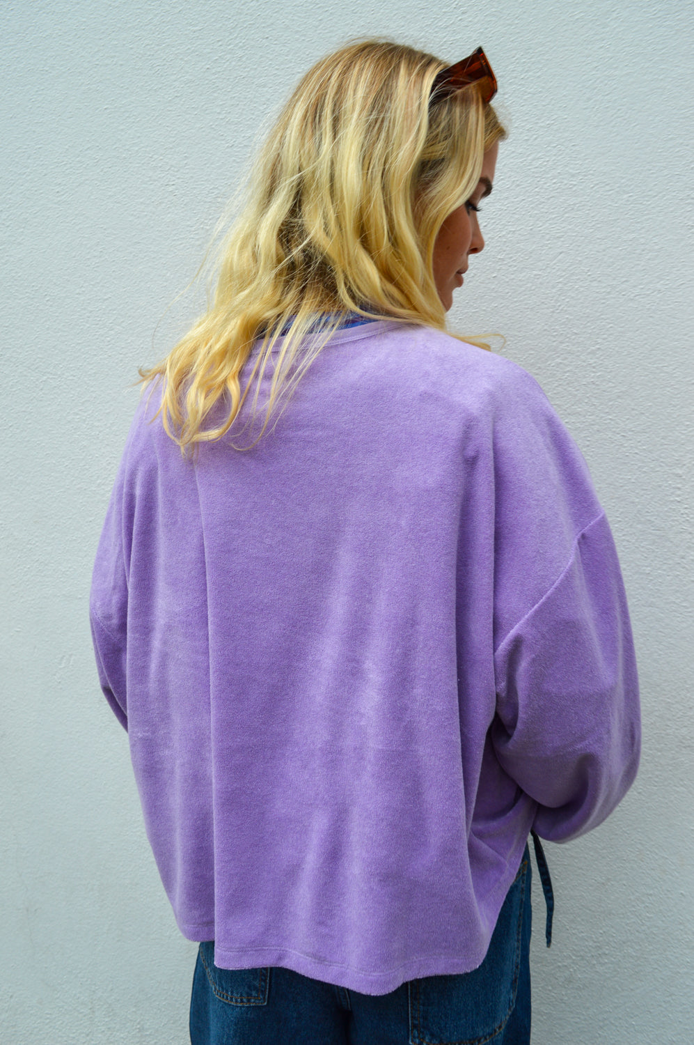 FRNCH Pasqualine Lilac Sweatshirt - The Mercantile London