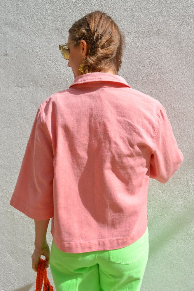 CKS Selins Bright Pink Shirt