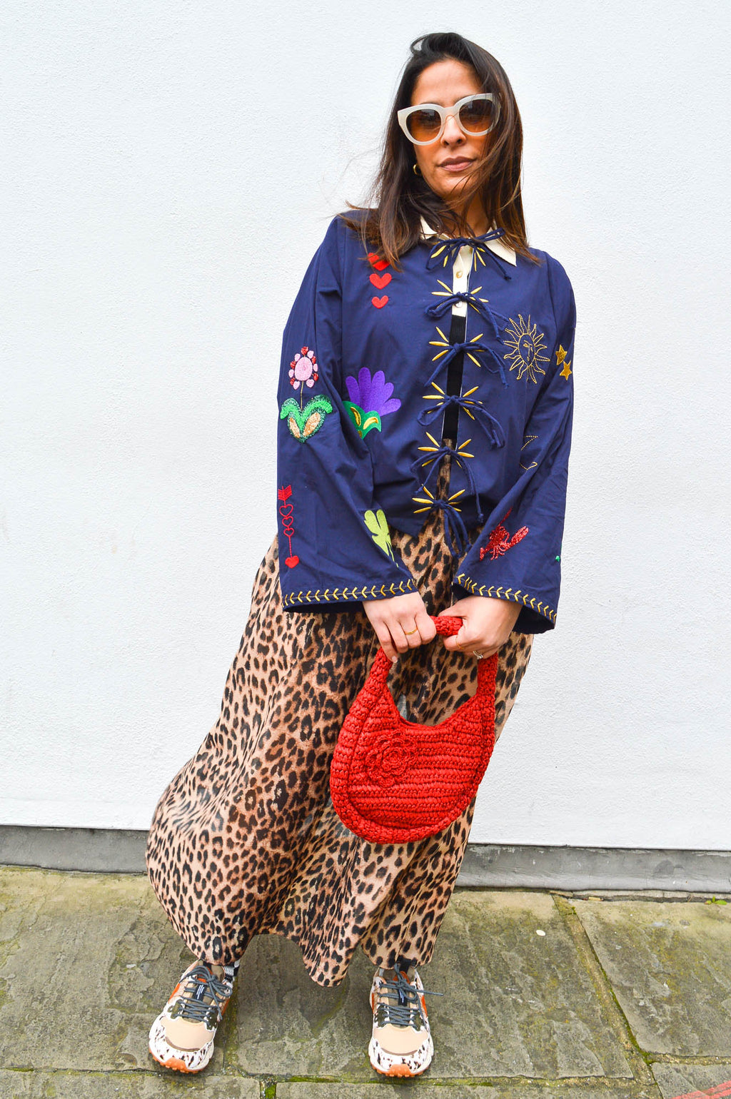Baum Und Pferdgarten Sadia Brown Baum Leopard Skirt - The Mercantile London