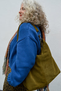 Beaumont Organic Sugi Ink Blue Knitted Cardigan - The Mercantile London