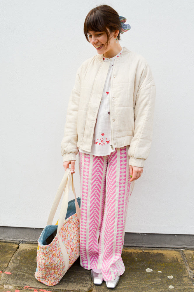 Lolly's Laundry Liam Pink Trousers - The Mercantile London