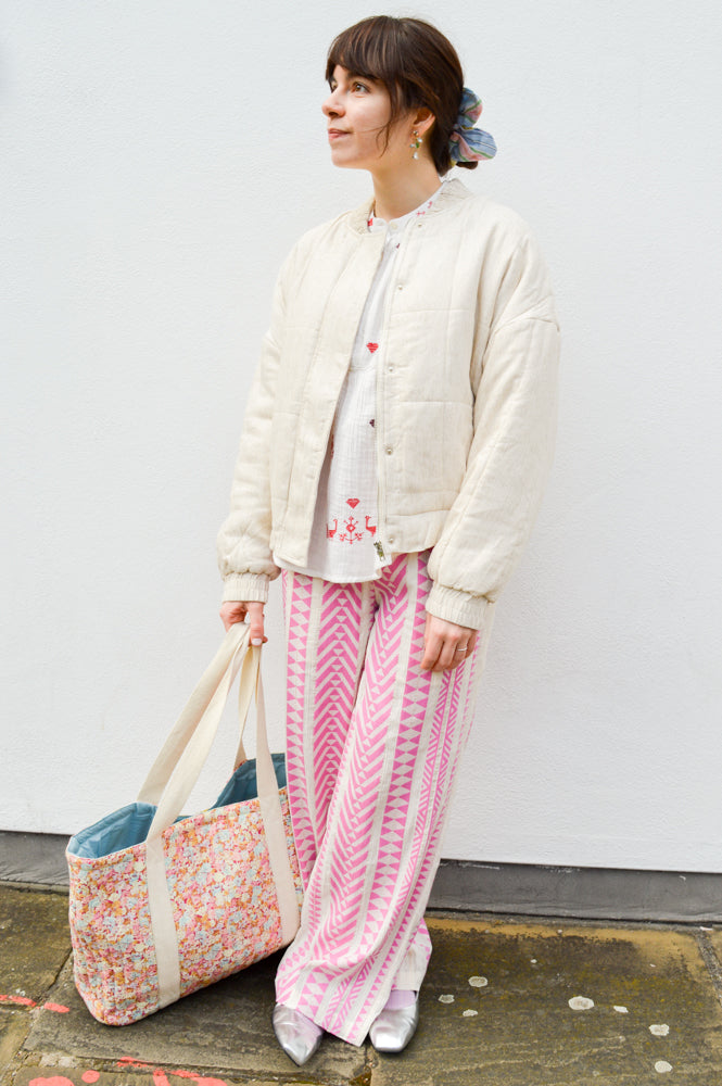 Lolly's Laundry Liam Pink Trousers - The Mercantile London
