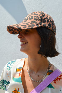 Lolly's Laundry Oak Leopard Print Cap - The Mercantile London