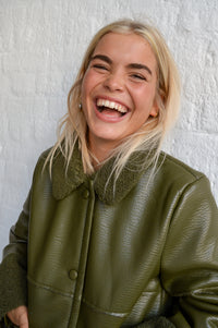 Baum Und Pferdgarten Birdie Ivy Green Jacket - The Mercantile London