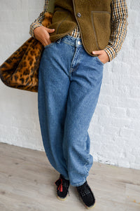 Dr Denim Nanci Stream Mid Retro Jeans - The Mercantile London