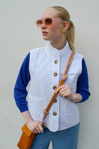 Lolly's Laundry Cairo Striped Vest - The Mercantile London
