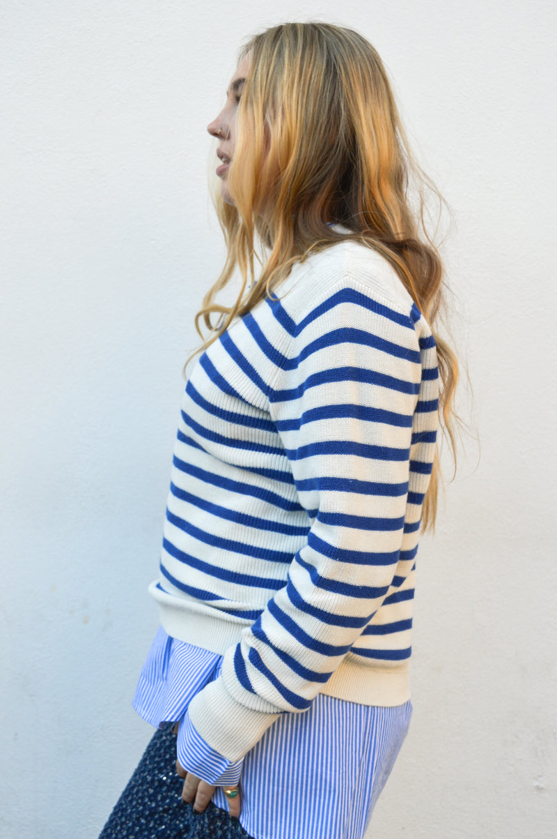 Lolly's Laundry Swan Neon Blue Jumper - The Mercantile London