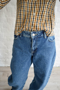 Dr Denim Nanci Stream Mid Retro Jeans - The Mercantile London