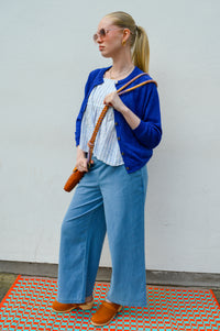 ICHI Kate Denim Trousers - The Mercantile London