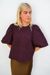 Noella Shelly Winetasting Blouse