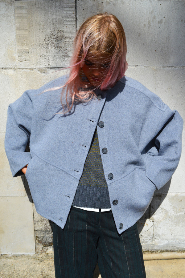 Suncoo Eddy Grey Jacket - The Mercantile London