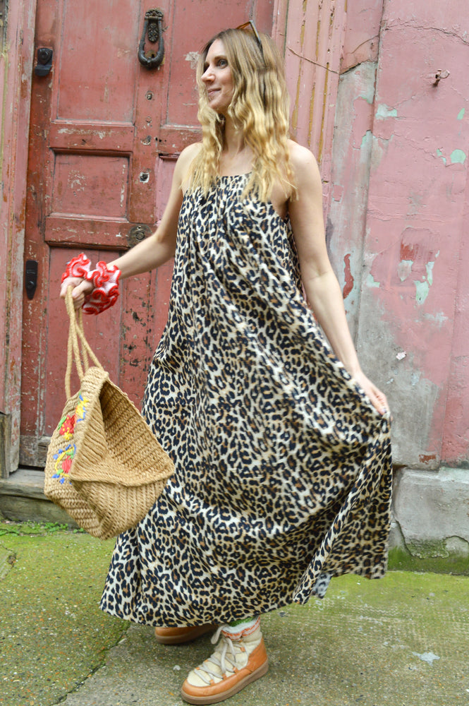 Lolly's Laundry Lungo Leopard Dress - The Mercantile London