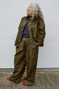 Lolly's Laundry Veida Leopard Print Shirt