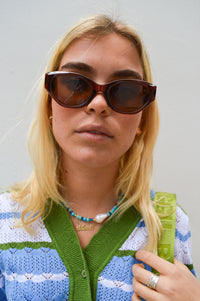 Eco Shades Palma Brown Sunglasses - The Mercantile London