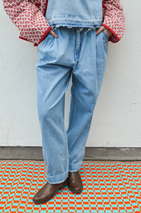 Bellerose Winona Light Blue Bleach Jeans - The Mercantile London