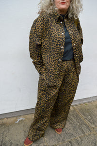 Lolly's Laundry Veida Leopard Print Shirt