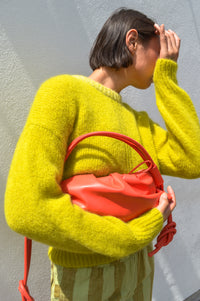 Maison Anje Brock Acid Lime Jumper