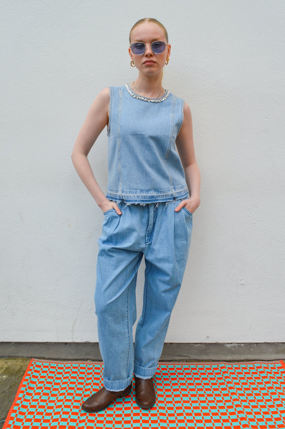 Bellerose Winona Light Blue Bleach Jeans - The Mercantile London