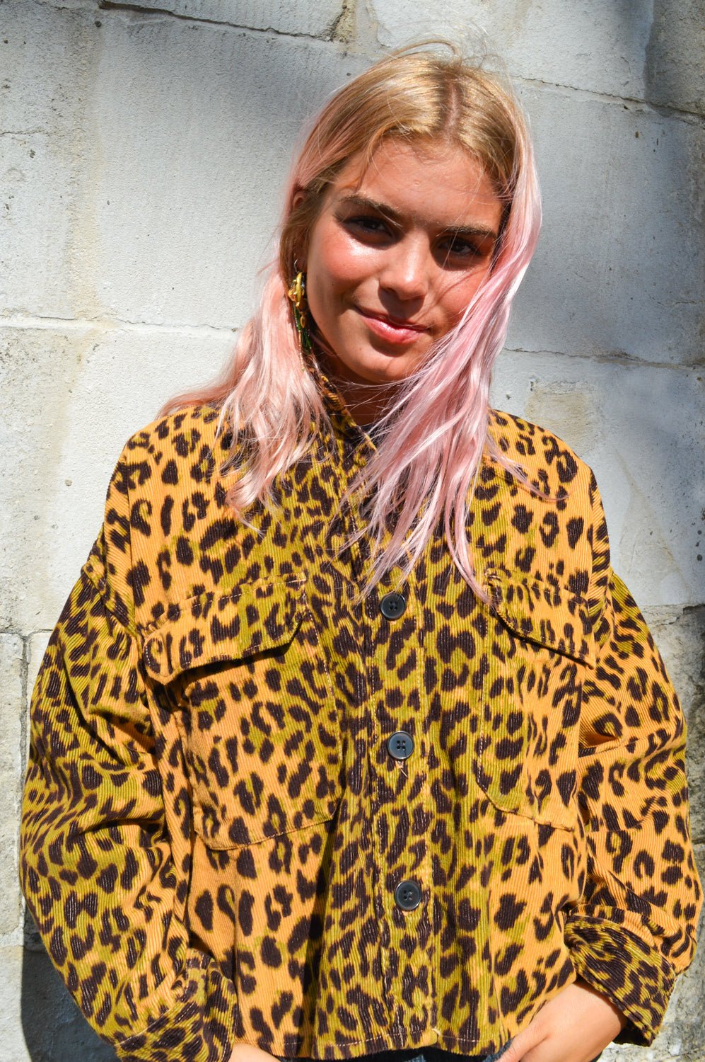 Bellerose Wyat Leopard Print Overshirt - The Mercantile London