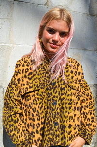 Bellerose Wyat Leopard Print Overshirt - The Mercantile London
