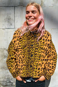 Bellerose Wyat Leopard Print Overshirt - The Mercantile London