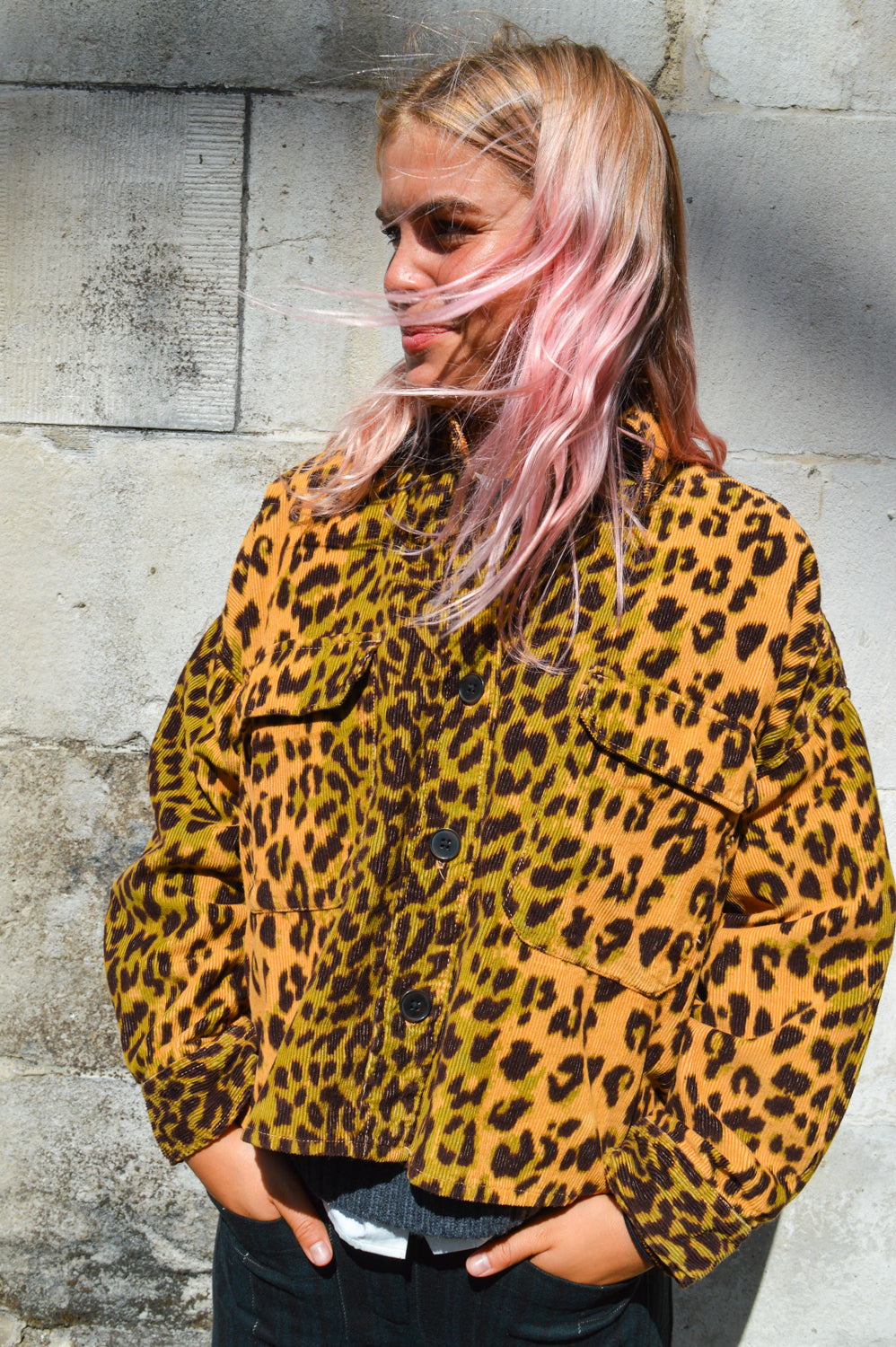 Bellerose Wyat Leopard Print Overshirt - The Mercantile London